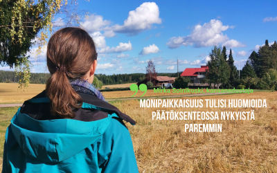 Monipaikkaisuus on yhä useamman suomalaisen arkea