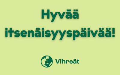 Hyvää itsenäisyyspäivää! – Viikkoblogi 49/2022